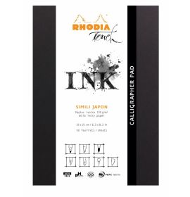 Rhodia Touch Calligrapher Pad - Simili Japon 130g Paper